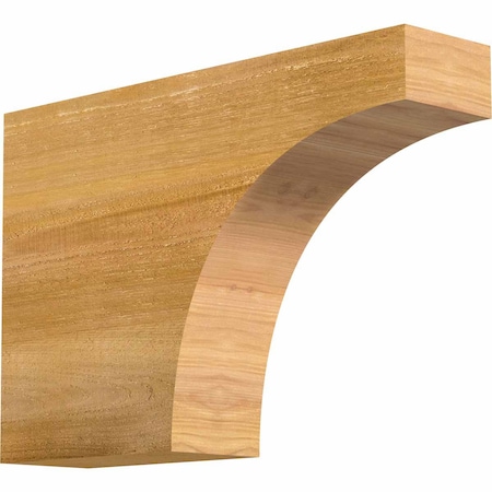 Ekena Millwork Huntington Rough Sawn Rafter Tail, Western Red Cedar, 4"W x 12"H x 18"L RFT04X12X18HUN00RWR